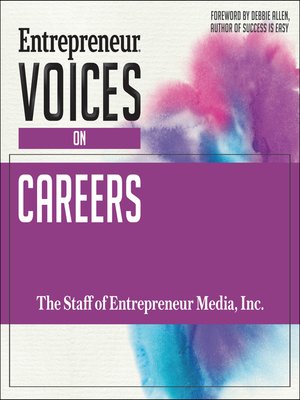 cover image of Entrepreneur Voices on Careers